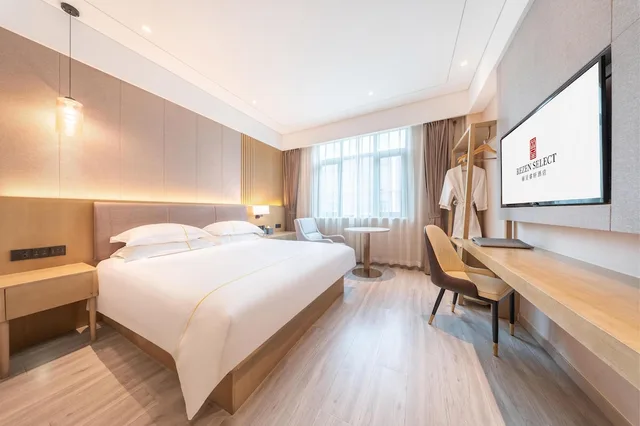 غرفة ديلوكس بسرير كوين، Rezen Select Hotel (Shanghai International Tourism Resort, Chuansha) 2/5