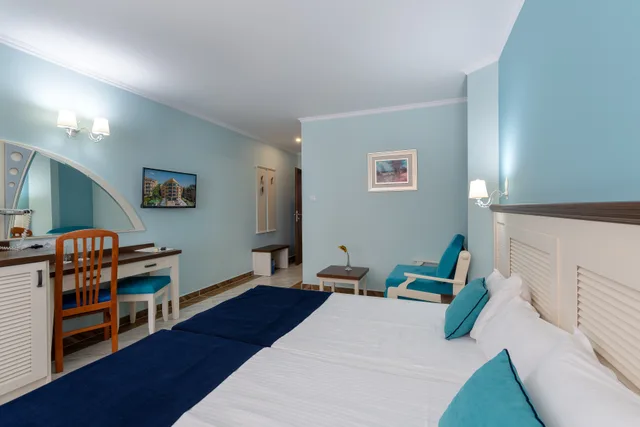Standard, Double Bed, Lateral Side Sea View، EVRIDIKA NESSEBAR 5/7