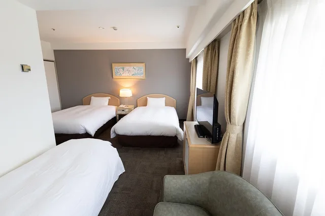 غرفة قياسية ثلاثية، Tottori Washington Hotel Plaza 1/1