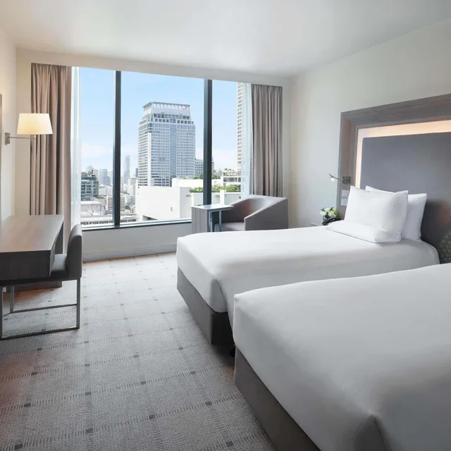 Premier, Single Bed, Park View, Novotel Bangkok Platinum 5/10