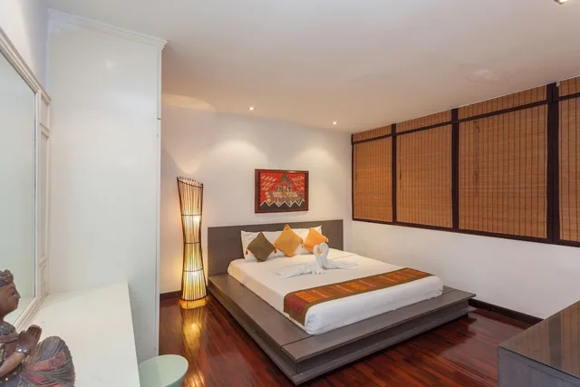 شقة بسرير كوين بإطلالة على البحر بغرفة نوم واحدة، Kamala Beach Estate 1/7