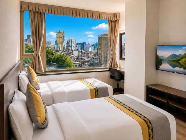 غرفة بسرير مزدوج، Grand Harbour Hotel 1/1