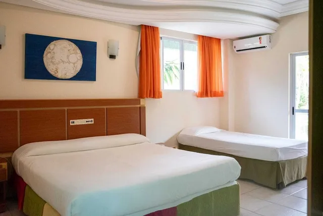 غرفة سوبيريور بسرير مزدوج وسرير فردي، Mabu Capivari Eco Resort 1/1
