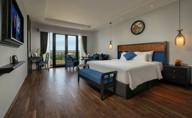 غرفة ديلوكس بسرير مزدوج أو سريرين منفصلين بإطلالة على النهر، Shining Riverside Hoi An Boutique and Spa 1/2
