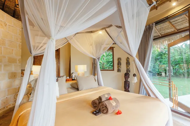 بنغل ديلوكس بسرير كينج وسرير فردي، La Joya Balangan Resort 4/10