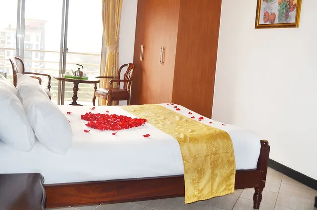 غرفة ديلوكس بسرير كينج بإطلالة على المدينة، Hotel Triangle 3/7