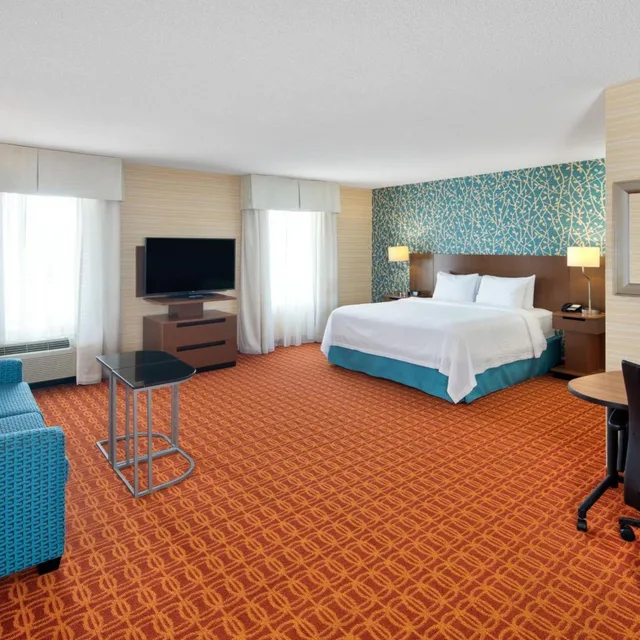جناح استوديو تنفيذي بسرير كينج، Fairfield Inn And Suites Toronto Airport 2/6