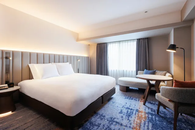 غرفة قياسية بسرير كينج مع دخول الصالة، Ana Crowne Plaza Hotel Hiroshima 1/2