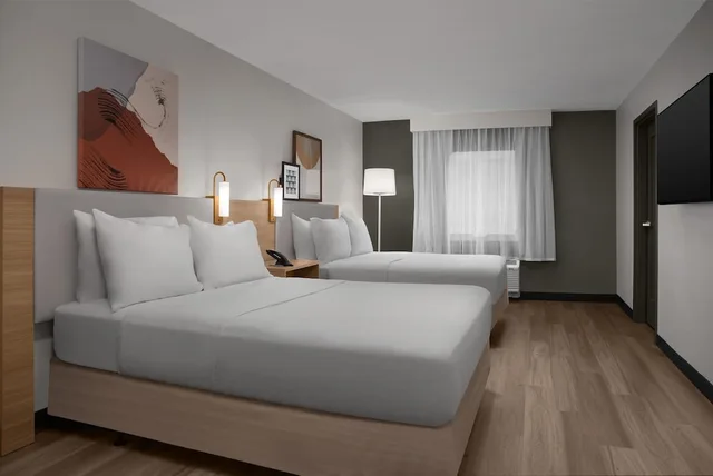 غرفة بسريرين كوين لذوي الإعاقة، Motel 6 Westborough 1/1