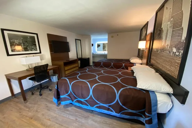 غرفة ديلوكس بسريرين مزدوجين، Super 8 By Wyndham Marietta/West/Atl Area 8/10