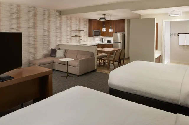 استوديو بسريرين كوين، Residence Inn by Marriott Toronto Mississauga Southwest 1/3