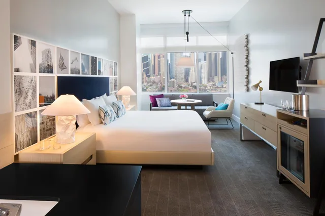 استوديو بسرير كينج بإطلالة على المدينة، Ink 48 Hotel 4/9