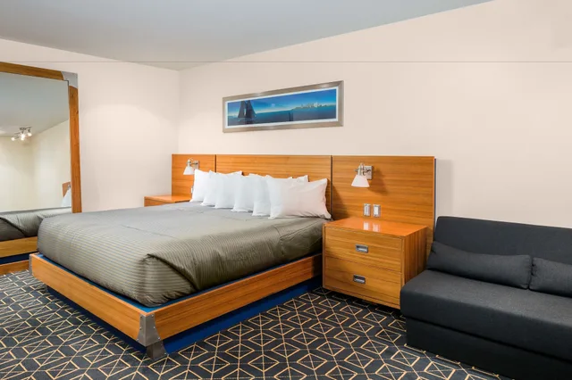 غرفة بسرير كينج بإطلالة على المدينة، Harborside Inn Of Boston 2/7