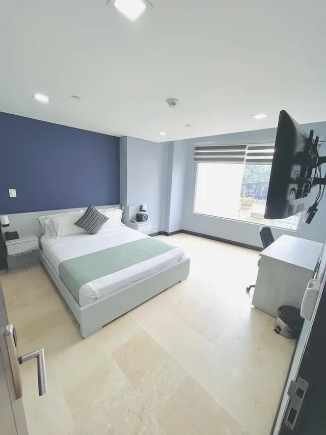 غرفة قياسية بسرير كوين، HOTEL LLERAS 10 4/10