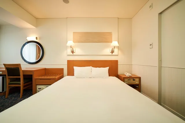 غرفة ديلوكس بسرير مزدوج، Hotel Global View Kushiro 1/2