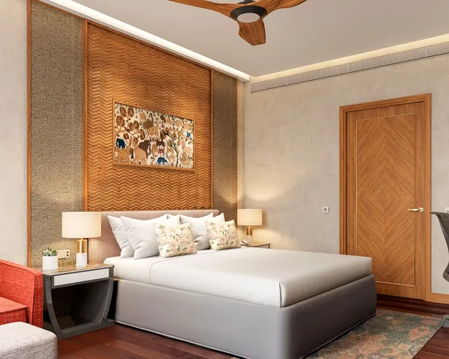 غرفة غراند فاخرة بسرير كينج، Taj Damdama Lake Resort & Spa, Gurugram 4/7