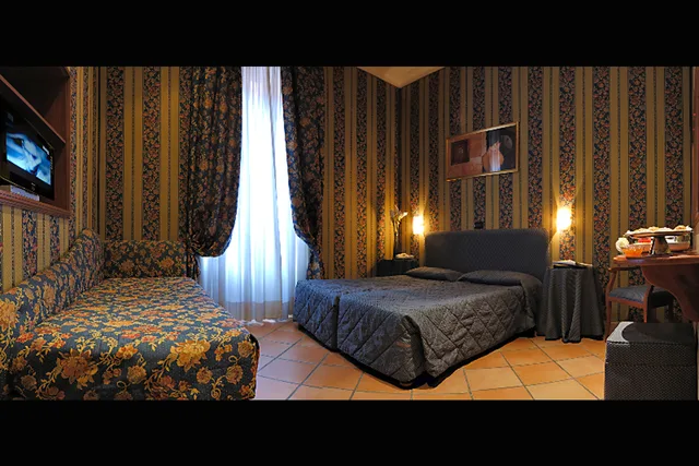 غرفة قياسية بسرير مزدوج، Hotel Lirico Roma 5/10