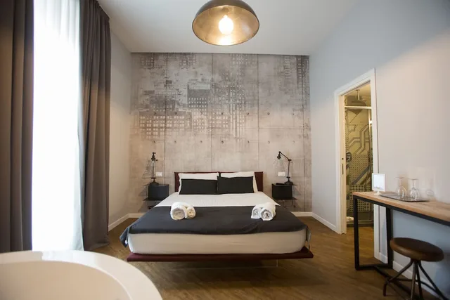 جناح بسرير كوين بحوض جاكوزي، Ara Suite 4/5