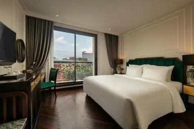 جناح تنفيذي بسرير كوين بإطلالة على المدينة، GM Premium Hotel 1/1