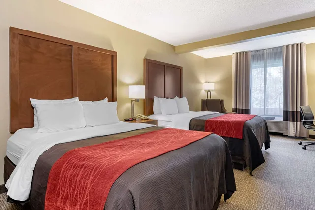 غرفة بسريرين كوين، Comfort Inn Suites Suwanee Sugarloaf 2/3
