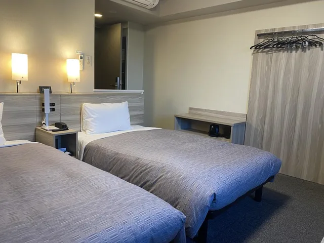 غرفة قياسية بسريرين منفصلين للمدخنين، Hotel Route-Inn Ichihara 1/1