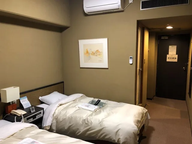 غرفة غربية قياسية بسريرين منفصلين في المبنى الرئيسي، KIKUCHI KANKO HOTEL 1/2