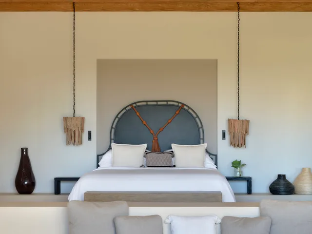 غرفة بريميوم بسرير كينج بإطلالة على البحر، Rancho Pescadero 2/10