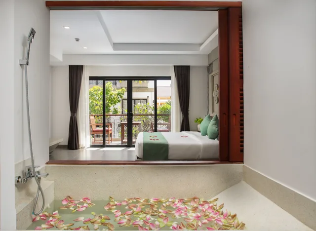غرفة ديلوكس بسرير كينج، Khmer Mansion Residence 6/6