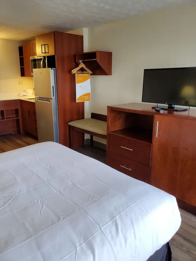 غرفة قياسية بسرير كوين، Suburban Studios Middlesboro 4/5