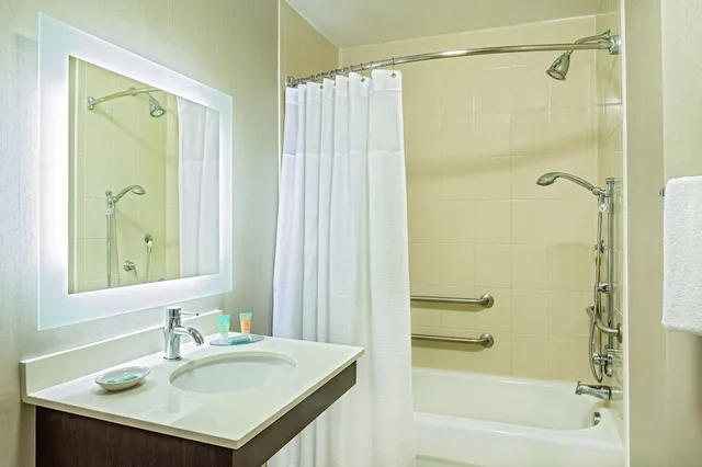 جناح بسريرين مزدوجين مع سرير سحّاب إضافي لذوي الإعاقة، Springhill Suites Norfolk Virginia Beach 4/10