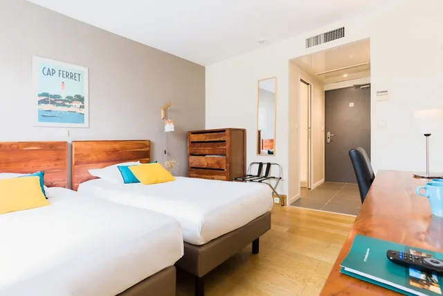 جناح استوديو بسريرين منفصلين، Aparthotel Victoria Garden Bordeaux Center 5/10