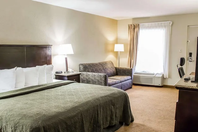 غرفة بسرير كينج، Quality Inn & Suites Wilson I-95 1/3