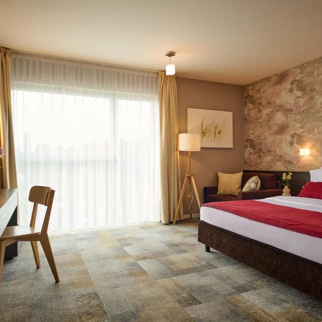غرفة بريميوم بسرير مزدوج أو سريرين منفصلين، SPA AND SPORT RESORT SVETI MARTIN 9/10