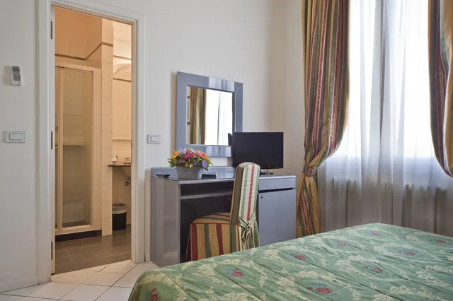 غرفة قياسية مفردة بسريرين منفصلين، Italia Hotel 3/5