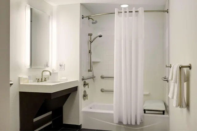 غرفة بسرير مزدوج، Hampton Inn Brooklyn Hotel 3/4