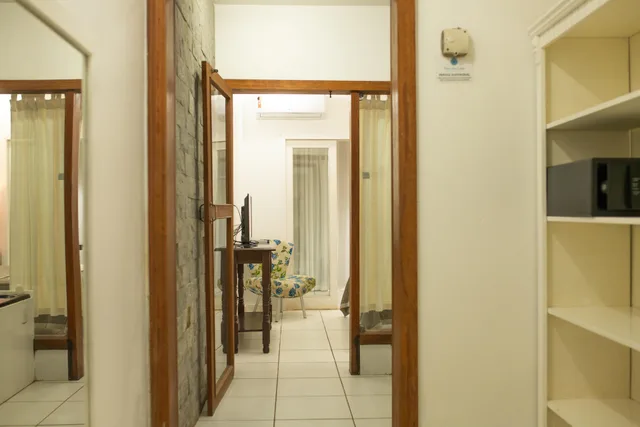 غرفة ديلوكس بسرير مزدوج بإطلالة على البحر، Pousada Porto dos Casais 3/3