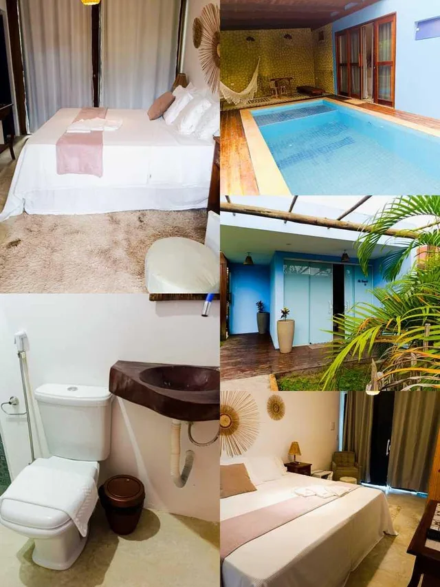 بنغل بمسبح خاص، Pousada Vila do Coco 3/3