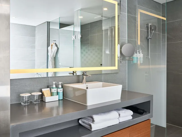 إقامة بريميير عائلية بسرير مزدوج وسرير بطابقين بغرفة نوم واحدة، Novotel Ambassador Seoul Dongdaemun Hotels and Residences 1/1