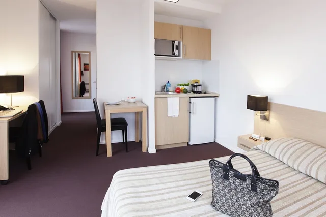 استوديو كبير بسرير مزدوج، Aparthotel Adagio Access Saint Louis Bale 4/10
