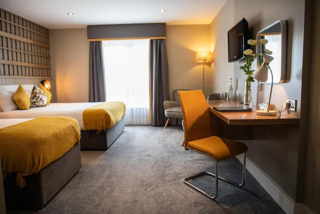 غرفة بسرير مزدوج أو سريرين منفصلين، Hotel Doolin 5/10