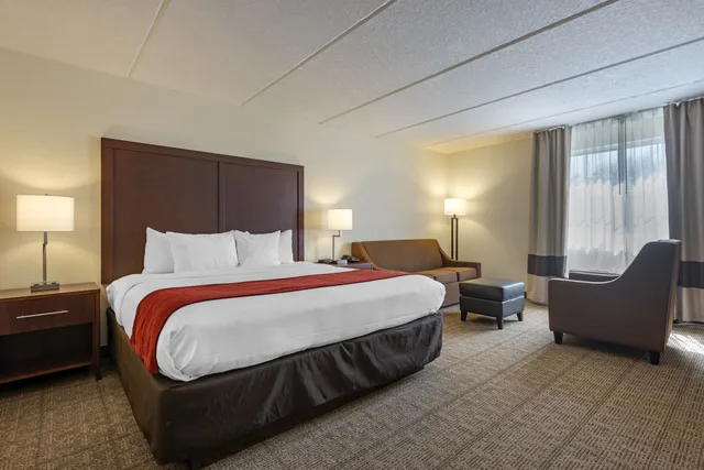 غرفة قياسية بسرير كينج مع أريكة، Comfort Inn Kissimmee Lake Buena Vista South 3/10