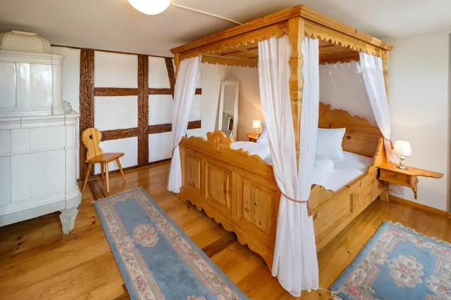 غرفة بسرير مزدوج، Historische Residenz Lindeneck 2/4