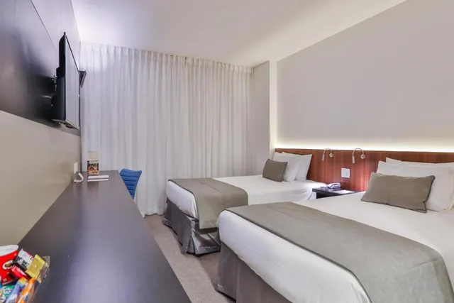 غرفة سوبيريور بسريرين منفصلين، Wyndham Garden Ribeirao Preto Convention 3/5