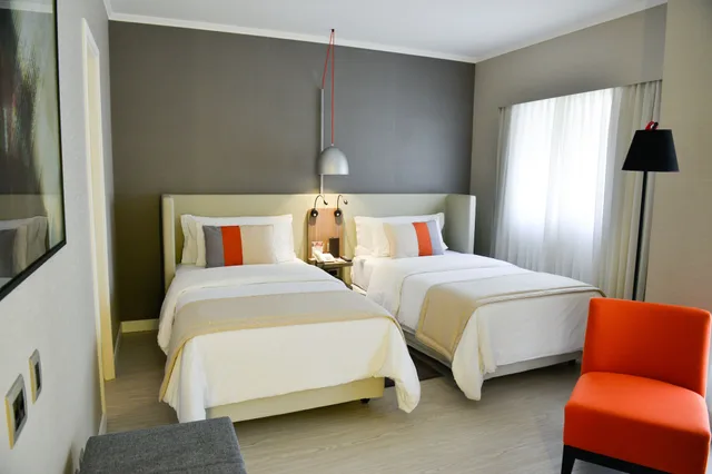 غرفة ديلوكس بسرير كوين، Clarion Hotel Faria Lima 3/9