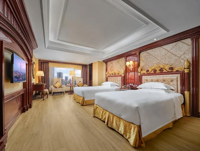 غرفة ديلوكس بسريرين منفصلين، Yueda Financial City International Hotel 2/4