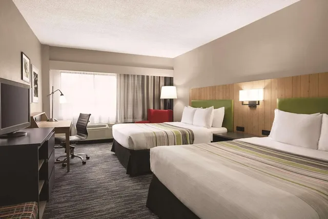 غرفة بسريرين كوين، Country Inn & Suites by Radisson, Williamsburg East (Busch Gardens), VA 5/10