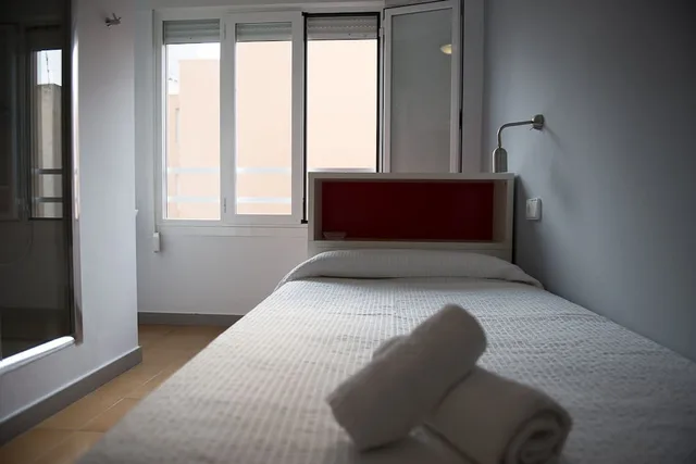 غرفة مفردة بسرير فردي بحمام مشترك، Apartamentos Ripoll Ibiza 4/6