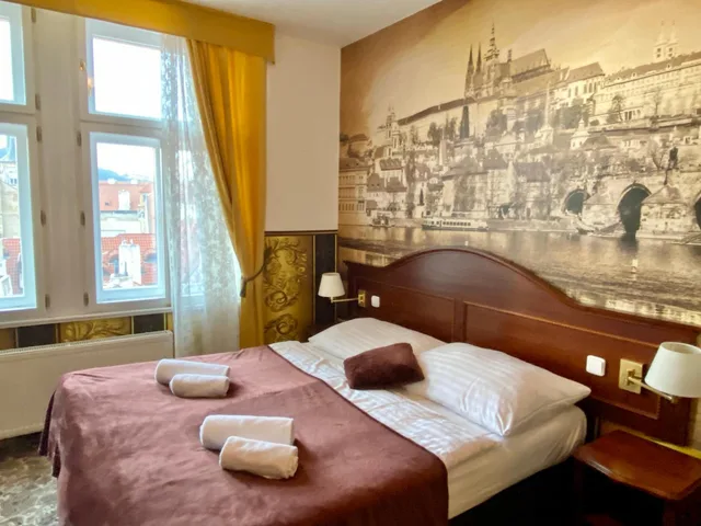 غرفة ديلوكس بسرير مزدوج، Hotel Liliova Prague Old Town 4/10