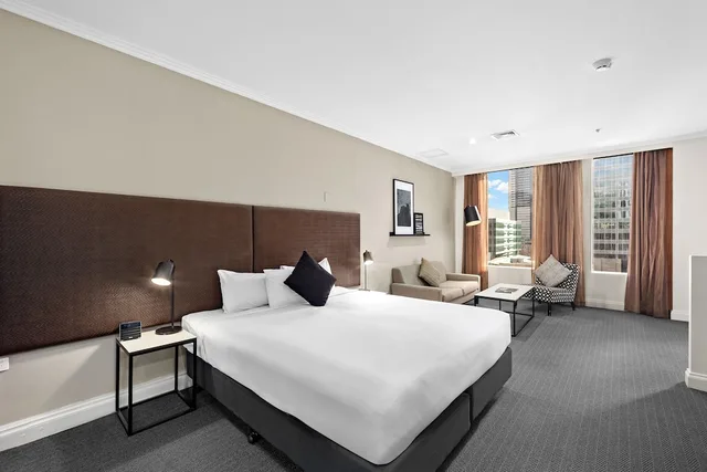 استوديو ديلوكس بسرير كوين، Melbourne City Suites 1/3