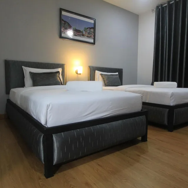 Standard, Twin Beds, The Mira Hotel Chiang Rai 3/10